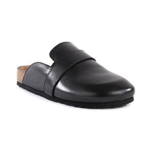 Seychelles Black Leather Women's Slippers